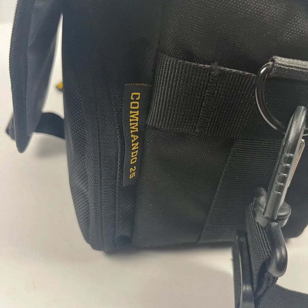 Ruggard Commando 25 Camera Shoulder Bag Black Yellow DSLR Mirrorless Case CB-25